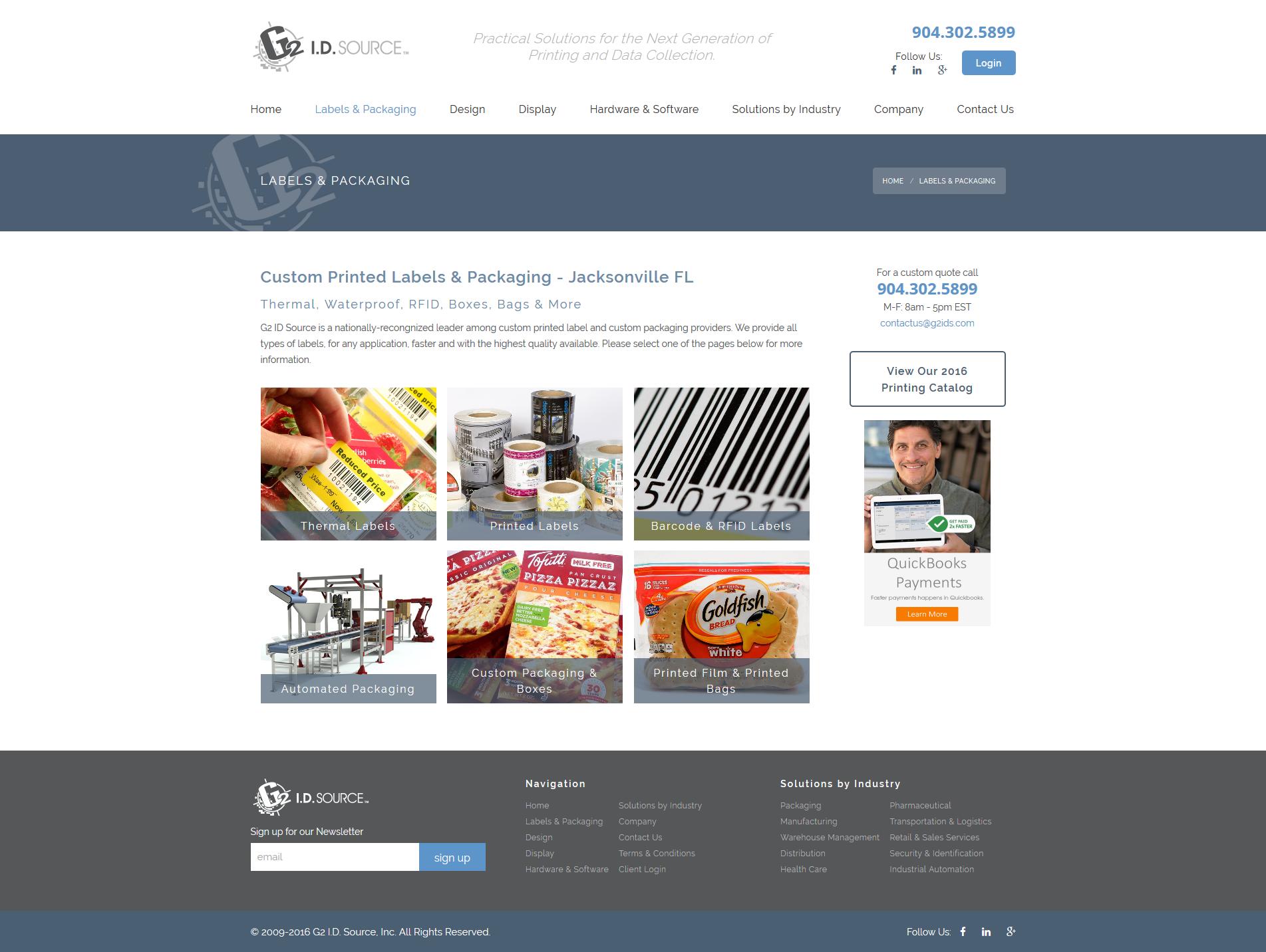 PHP Database Website Development Jacksonville FL