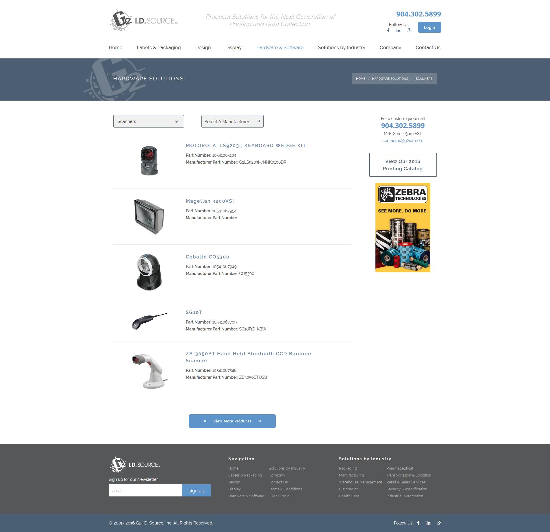 PHP Database Website Development Jacksonville FL