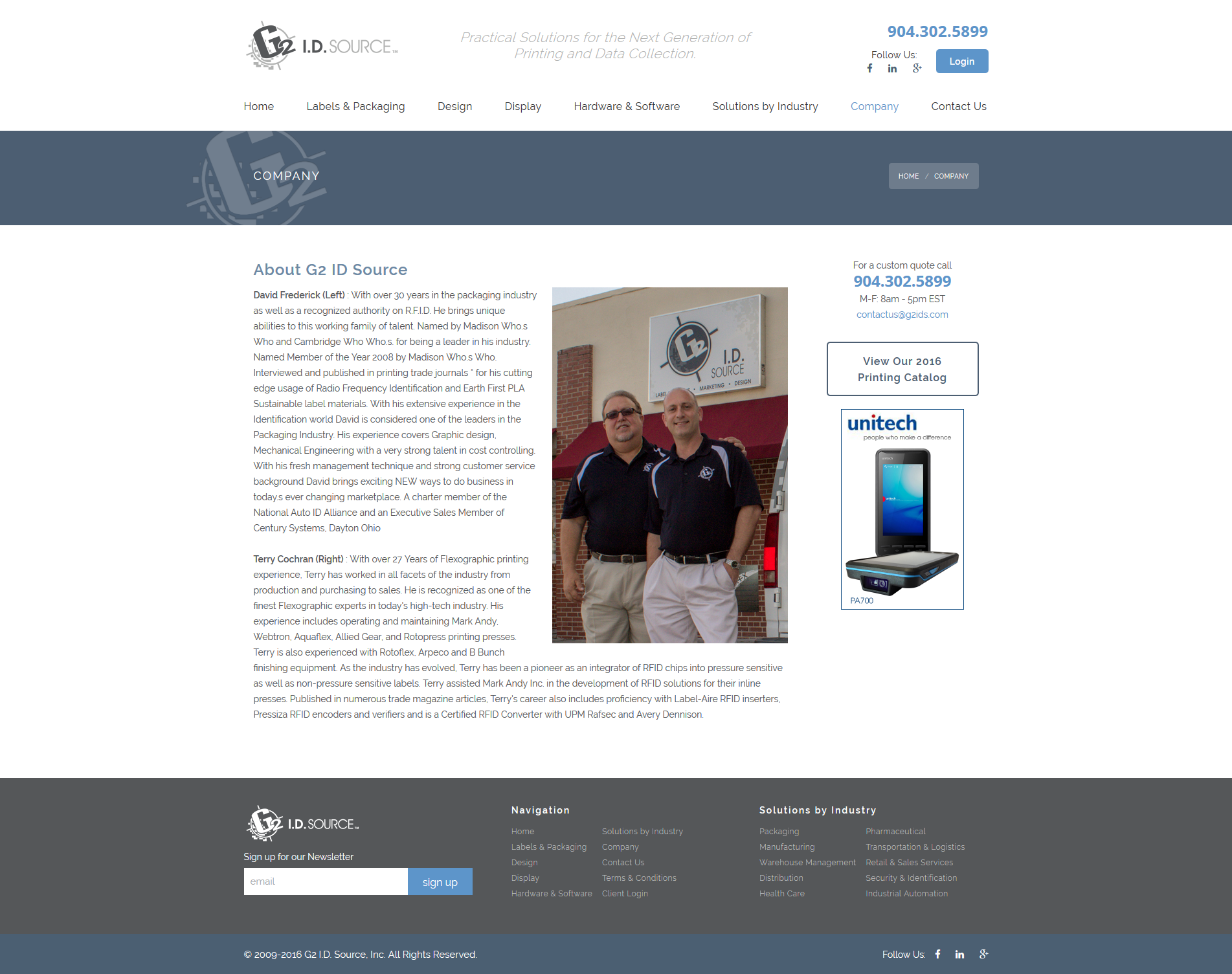 PHP Database Website Development Jacksonville FL