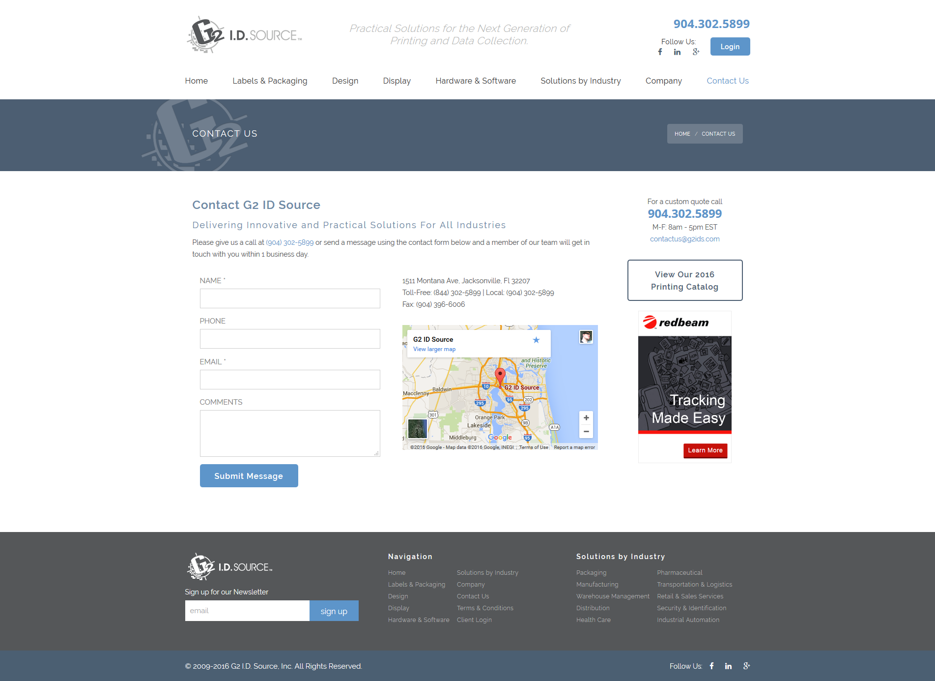 PHP Database Website Development Jacksonville FL