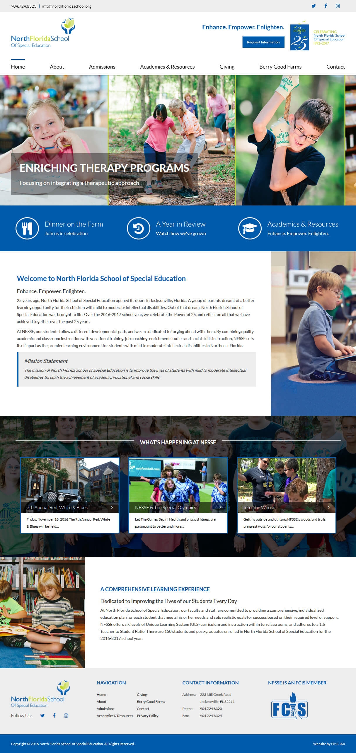 Nonprofit Website Design - Special Education Website