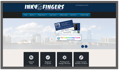 Click to enlarge Inky Fingers Printing Jacksonville