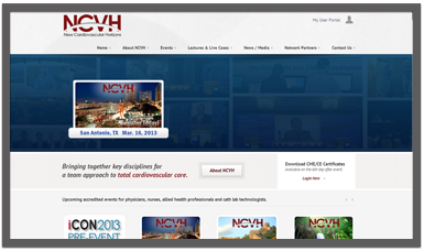 Click to enlarge New Cardiovascular Horizons (NCVH)