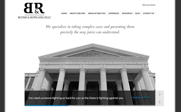 Law Firm Website Design Company Jacksonville FL