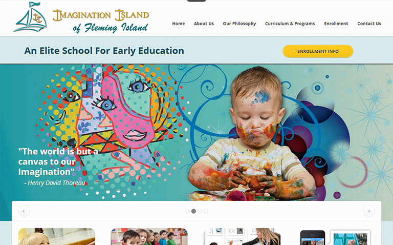 Educational Website Design for Schools & Daycares