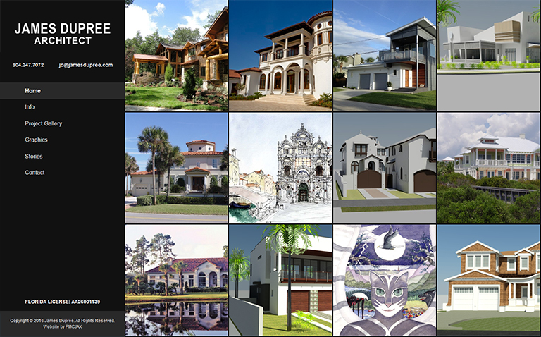 Architect Wordpress Website Jacksonville