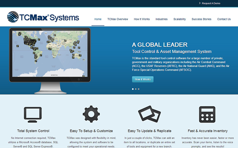 Industrial and Software Website Design Company - PMCJAX