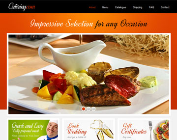 one page website